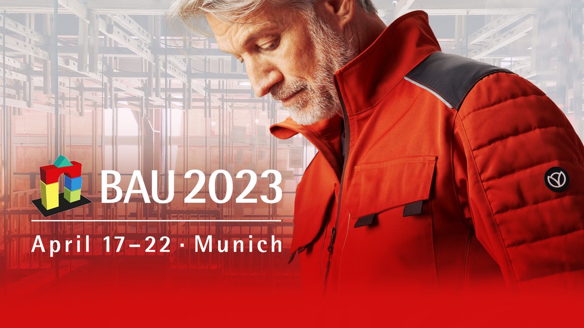 MEWA_DE's tweet image. Mewa ist erstmals Aussteller auf der @BAU_Muenchen. Wir laden Sie ein, zwischen 17. und 22. April 2023 an unserem Stand Nr. 332 in Halle C6 vorbeizukommen &amp;amp; freuen uns auf Ihren Besuch. mewa.tm/BAU #mewatm #textilsharing #baumünchen #constructionindustry #architekten