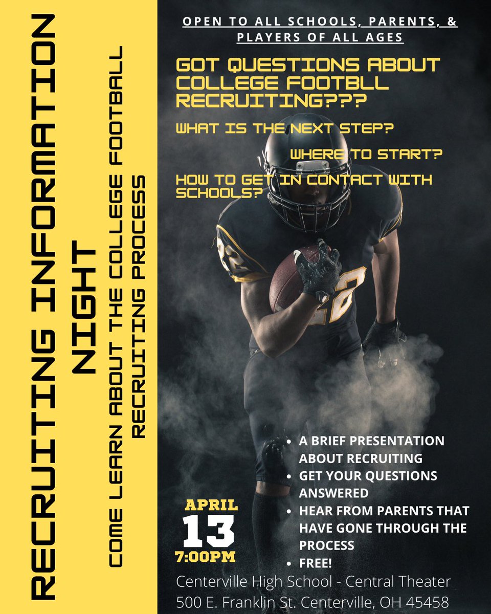 Centerville Football tweet media