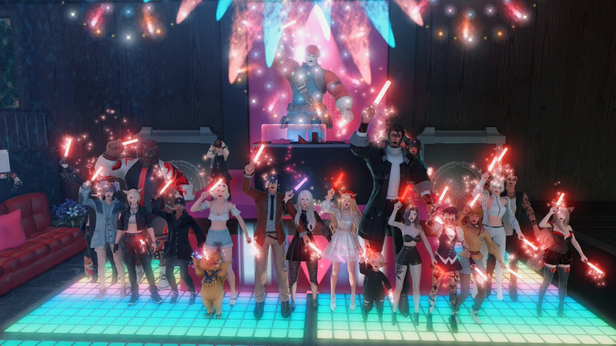 Last night was SUPER FUN with DJ JOJO <a href="/Rumraka_14/">☽じょじょじょじょじょ☽</a> &amp; DJ MOON <a href="/game_moonCactus/">Moon Cactus</a> in #TheEchoXIV!

We will see you soon party people!
Stay tuned for our next event!🥳🥂🎉

  #ElementalDC #GPOSERS
