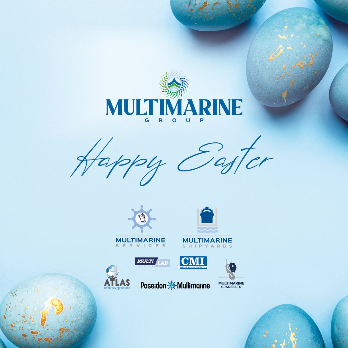 Happy Easter from Multimarine Group to you and your family!

#HappyEaster #MultimarineGroup