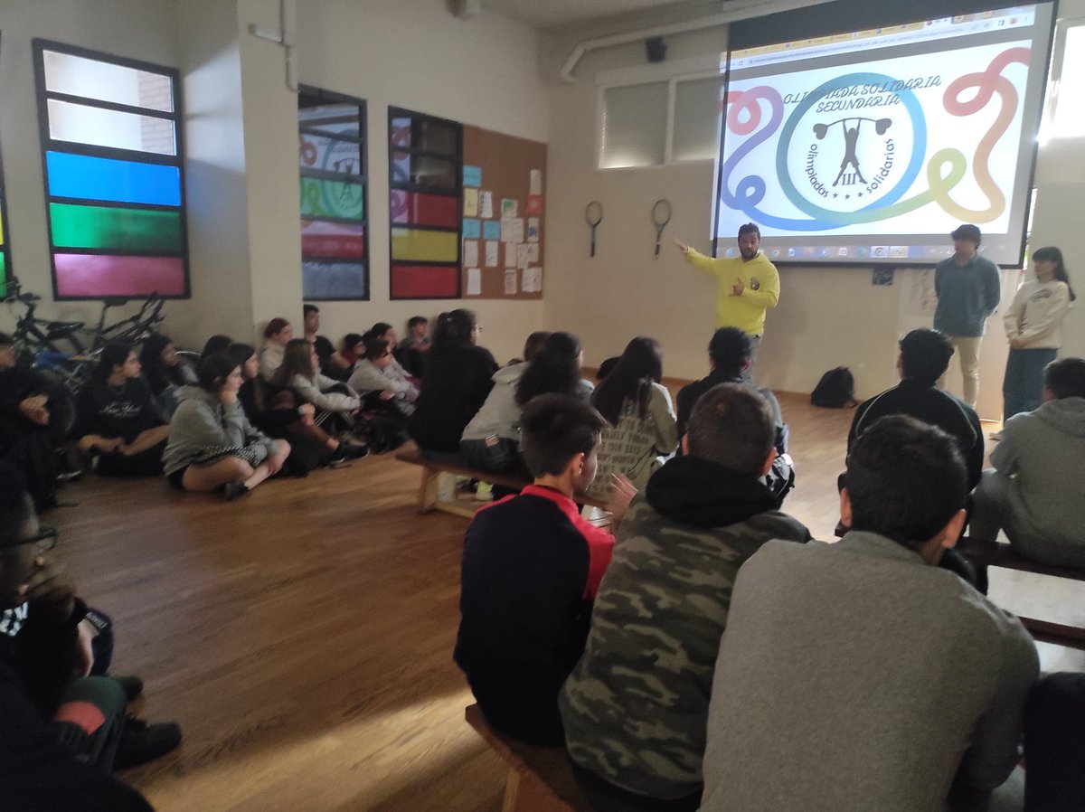 BVOLUNTALCALA's tweet photo. Vuelven las III Olimpiadas Solidarias 🏀⚽️🎾🏓🏑 #proyectosaps #apsalcalah @CardenalCisnero @iesalonsoquijan @iescomplutense @ManosUnidasAdH @UAHes @Alcala_Deporte @ADesarrollo @ParticipacionAH @AytoAlcalaH https://t.co/fWs3pAUKNQ
