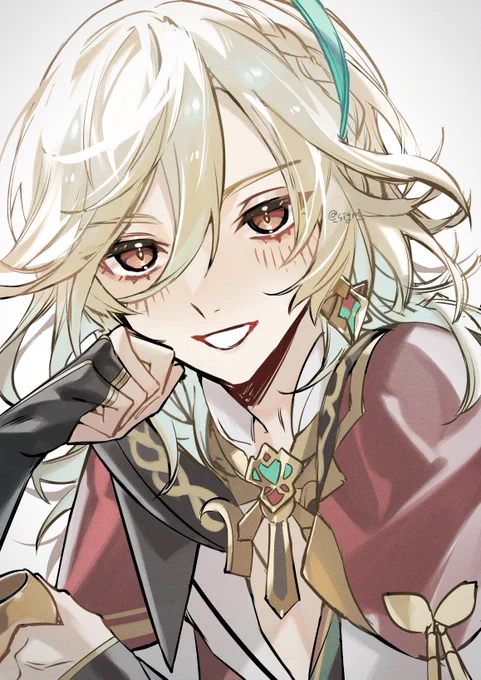 カーヴェ、顔が好みすぎる #原神 