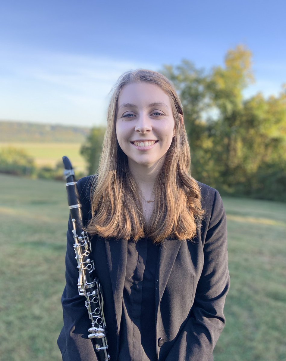 Graduation is coming up, so we want to highlight the wonderful seniors of our music program! Today we have Hannah Kaiser she is a music performance major with a clarinet concentration. She plans to continue her job with the Cincinnati Symphony Orchestra as the box office manager.