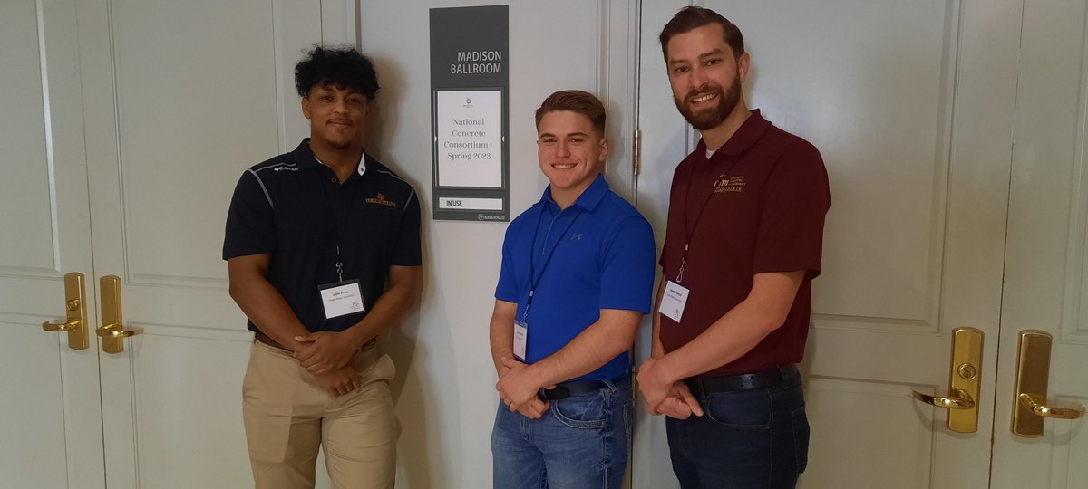 RPenlerick's tweet photo. Another student travel and educational opportunity for @txst_cim students this week, this time to the National Concrete Consortium in Savannah, Georgia! @txst @TXSTGenSTEM @TXSTAdmissions @ConcreteDegree @nrmca https://t.co/xQwZLpaP1W