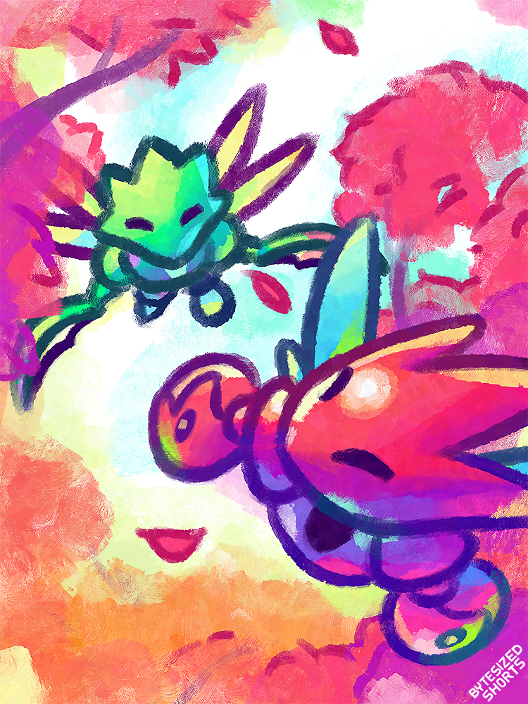 ByteSizedShorts's tweet image. The Chase - So, someone whose name I forgot to write down (Shame on me, I know &amp;gt;&amp;gt;; ) suggested I do a Scizor doodle, and after finishing this one, I wasn&apos;t in love with it... so I did a second one I&apos;ll be posted tomorrow :3

#Pokemon #Scyther #Scizor #cuteart