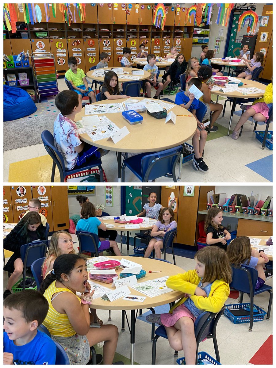 MissETechie's tweet photo. We learned a hard real life adult lesson today: Paying #TAXES 💰Our #JrAchievement volunteer Mr. Matt taught us about different jobs in our community and how paying taxes is important to keeping our government in operation. Their faces reflect how we all feel about taxes.. 😂🤣 https://t.co/GuKtRPKqVd