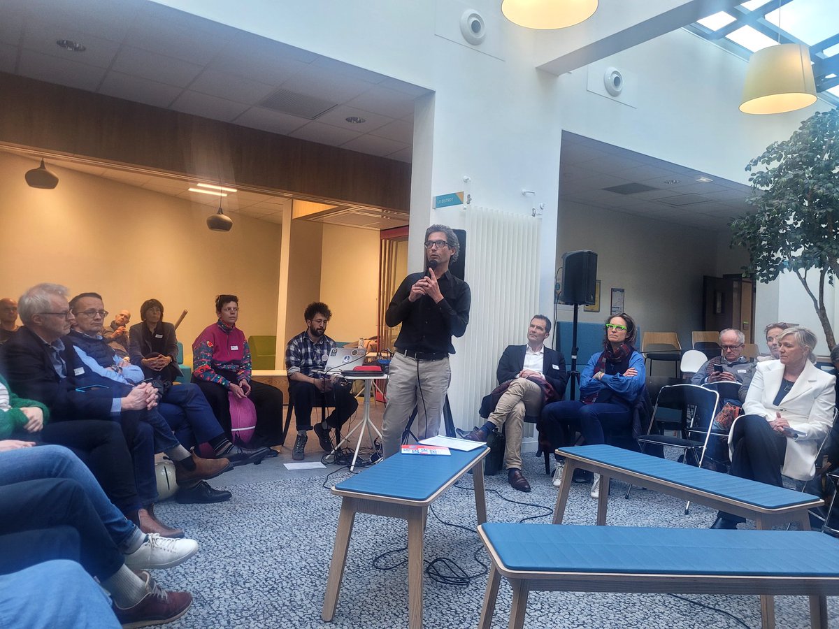 Très heureux d'accueillir <a href="/OpenLande/">OpenLande</a> pour la présentation du livre blanc #regenerate  avec des propositions d'actions pour le territoire.