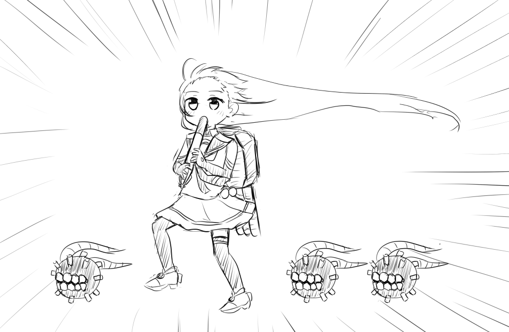 なんか描き始めたけど我に返ってしまったのでボツにしましょ… https://t.co/dkJQiIYJNb