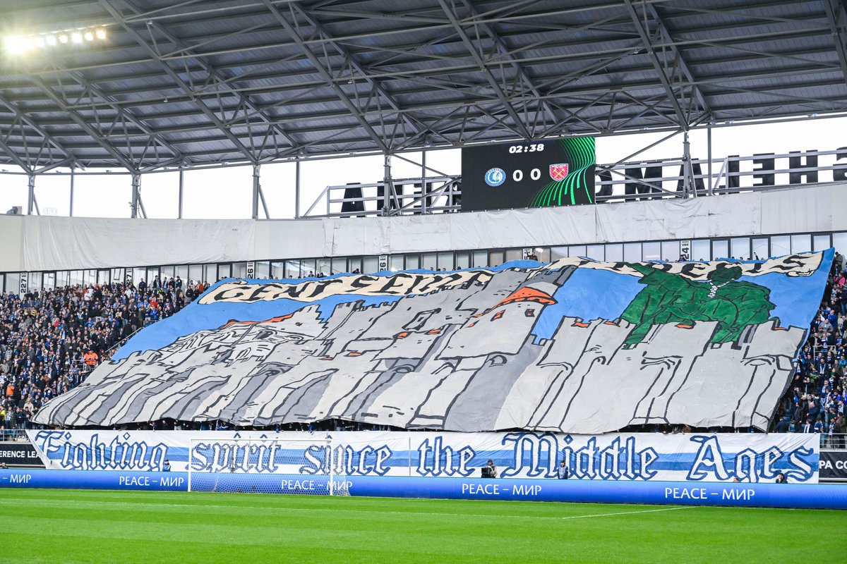 KAAGent's tweet photo. 𝗚𝗲𝗻𝘁 𝗦𝗲𝗺𝗽𝗲𝗿 𝗙𝗶𝗱𝗲𝗹𝗶𝘀 ⚔️

COBW 🔵⚪️| #UECL #GNTWHU https://t.co/R4J8FeM5ZO