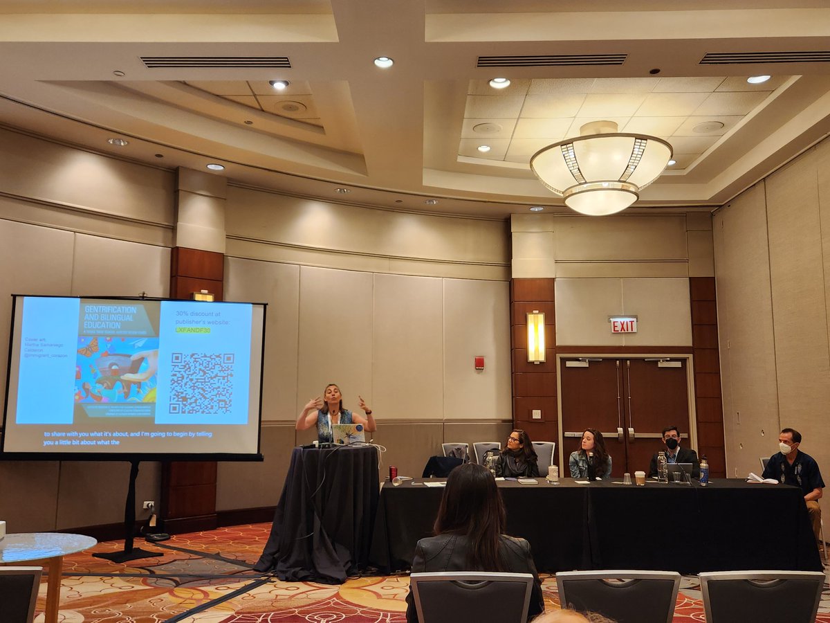 cv_teach's tweet photo. #AERA2023
Division G - Social Context of Education
Symposium: Gentrification and Dual Language Bilingual Education: A Texas Two-Way Bilingual Education School Across Seven Years

More information about this symposium can be found at: https://t.co/VMIU3PhxA3

#bilingualeducation https://t.co/vmV2ApMwW6