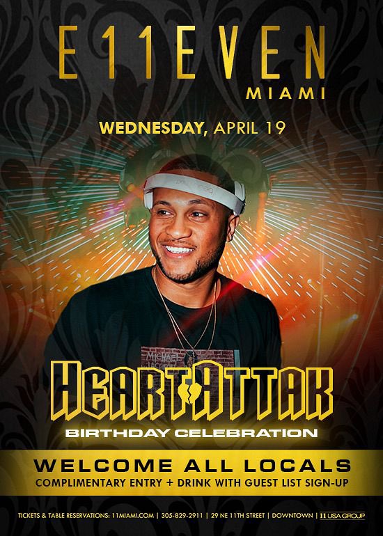 They finally let the kid in the door… let’s make this a regular thing <a href="/11Miami/">E11EVEN MIAMI</a>