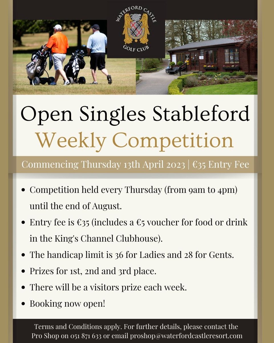 Waterford Castle Golf Club tweet media