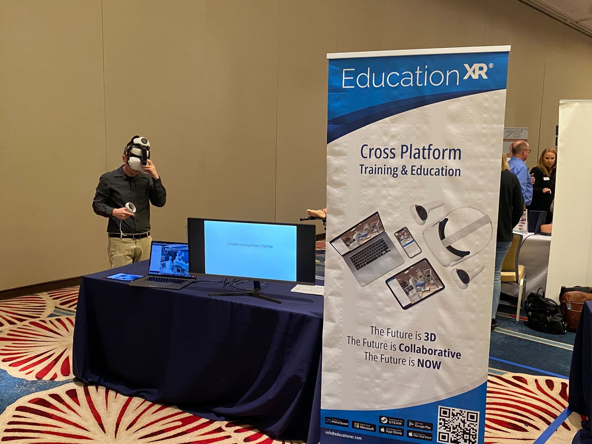educationxr's tweet photo. For the first time ever, the @usairforce invited technology providers to join the Nursing Practice Oversight Course (#NPOC) in an effort to increase innovation awareness. https://t.co/yoNXj1XvT6