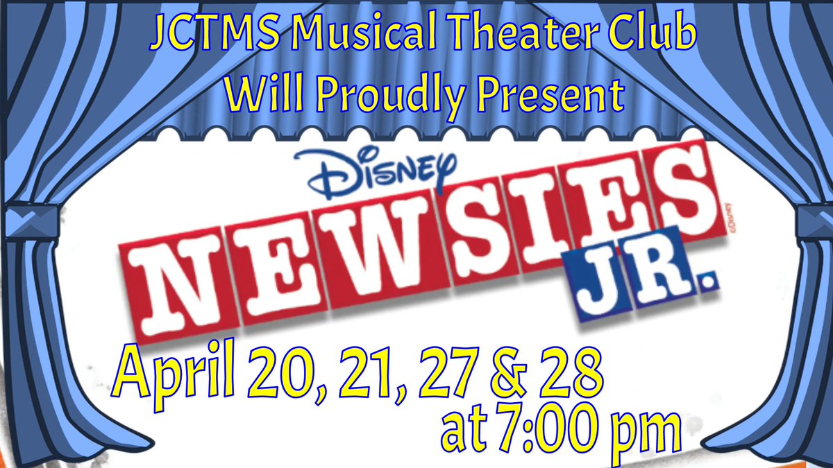 Join us for an evening of JCTMS talent at its best. #musicaltheatre #talentedkids #performingarts #familyfun #breakaleg