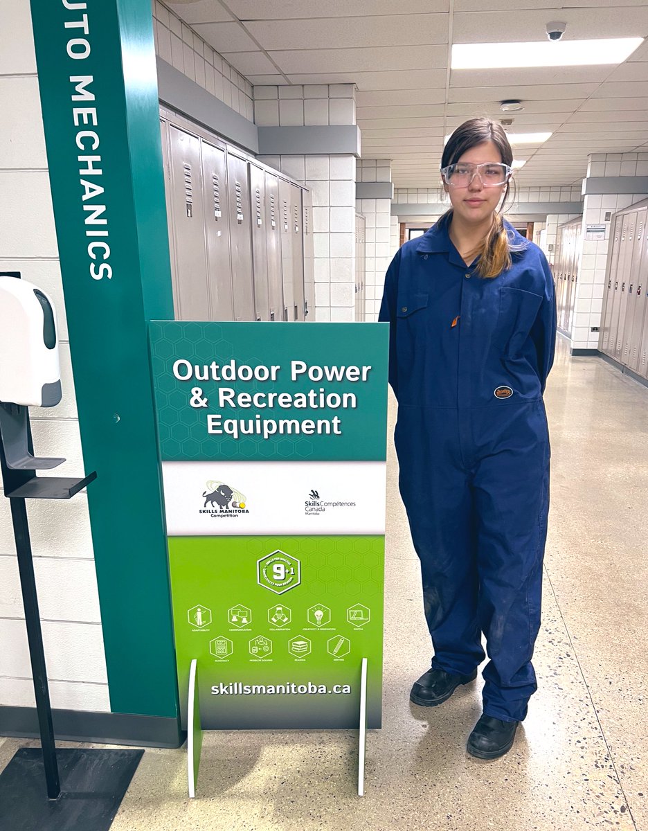 jackielconnell's tweet photo. Students from Frontier Collegiate in Cranberry Portage, MB participating in the @SkillsManitoba competition at Manitoba Institute of Trades and Technology! So proud of this group!! ♥️ #NorthernMB #VocationalEd https://t.co/WeGCYNlHDe