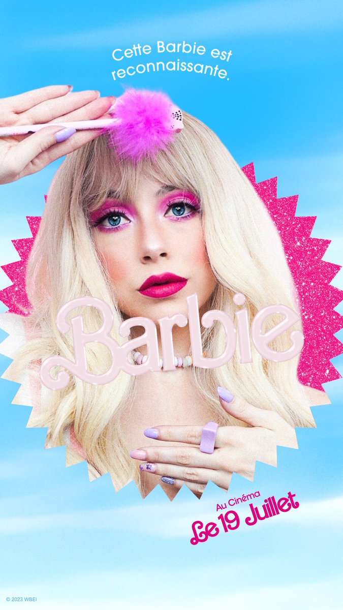 sarabadiamakeup's tweet photo. #BarbieAichallenge #Barbie 💖 https://t.co/VwnjVw95z8