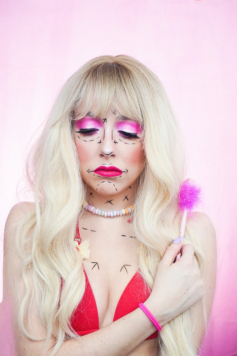 sarabadiamakeup's tweet photo. #BarbieAichallenge #Barbie 💖 https://t.co/VwnjVw95z8