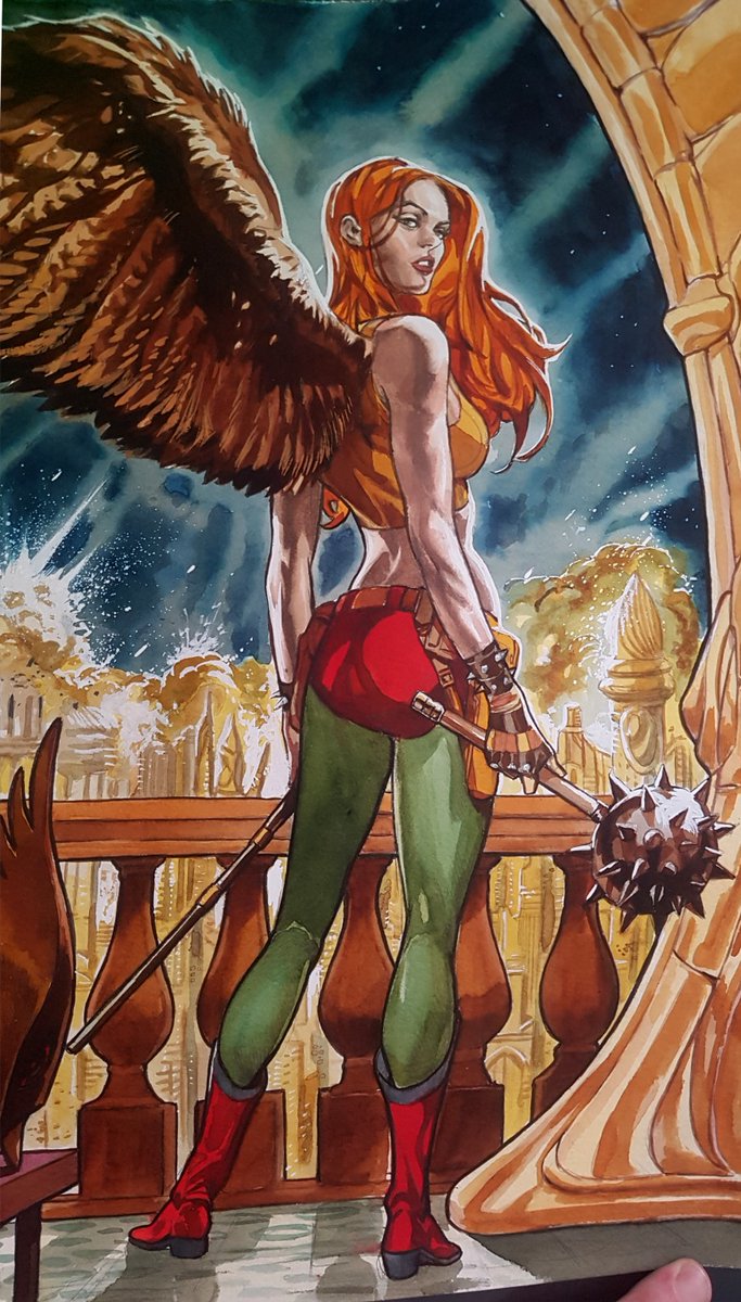 FernandoDagnino's tweet photo. Blues Second Print Coming soon.. Stay tuned ! #Hawkgirl https://t.co/AUaPUUoqMj