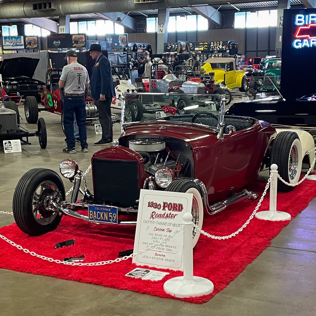 Featured Reg - Jonathon Gracie’s 1930 Ford Roadster survivor hot rod - built in 1959 and raced in SoCal till 62. Found in an LA garage last year, the paint, interior and carson top all appear to be from 63-64. 

The 20th Lonestar Round Up April 21 &amp; 22 lonestarroundup.com
