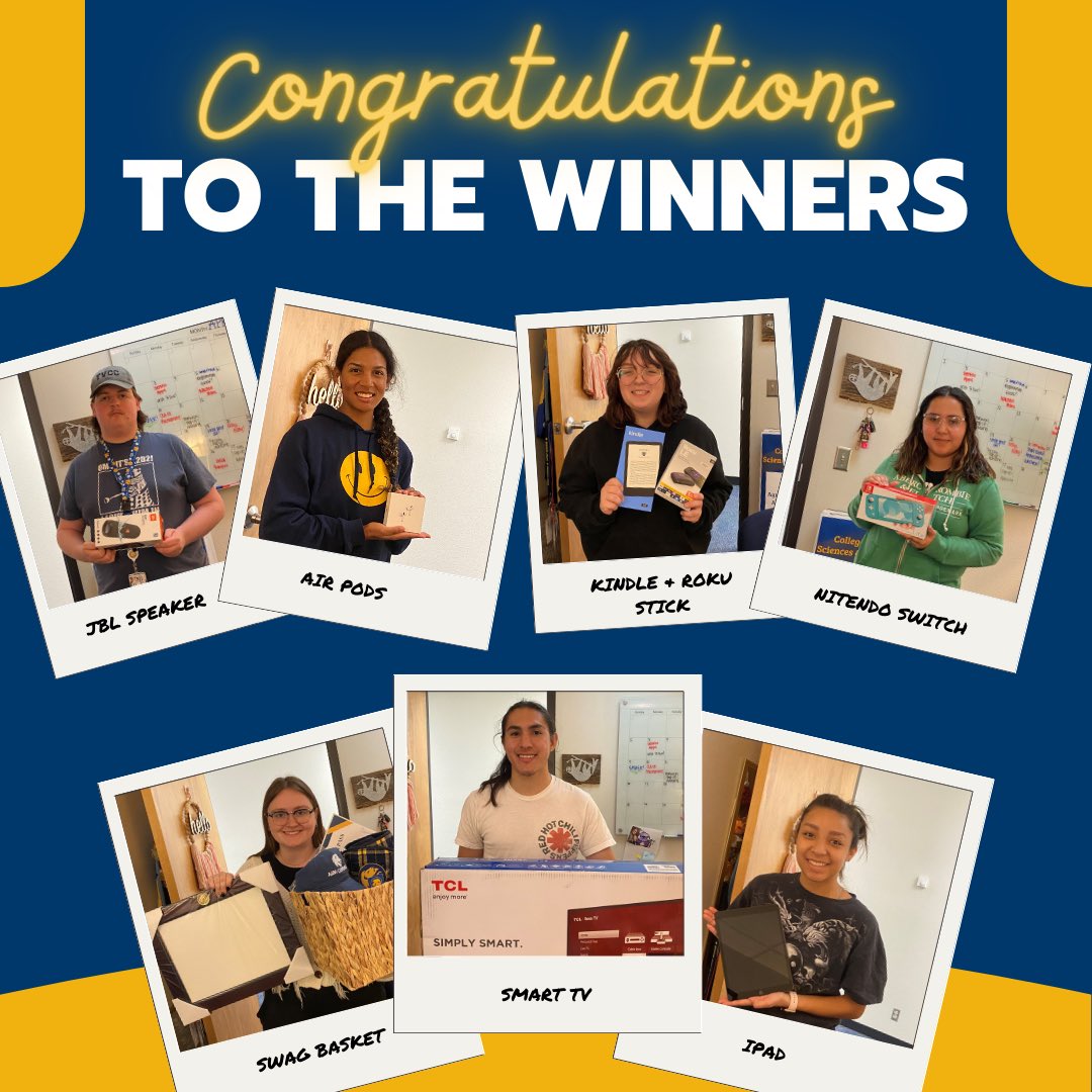 Congrats to all our raffle prize winners from our Registration Event last week‼️🥳