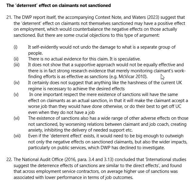 Ben Claimant 💚 Join a Union on Twitter "The 'deterrent' effect on