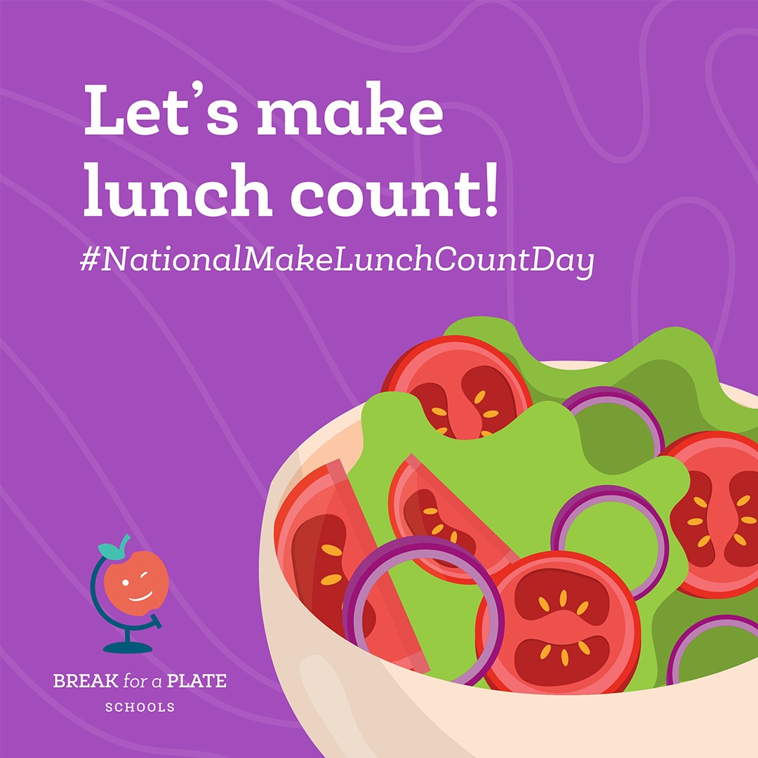 BreakForAPlate's tweet photo. At Break for a Plate Alabama, we #MakeLunchCount by providing tasty, nutritious meals to k-12 students at a free or reduced cost!
Visitπhttps://t.co/AbrpRLC91o to learn more about the National School Lunch program. π
#ALSDE #HealthyMeals #NutritiousFoods https://t.co/a1g6gV7a8G