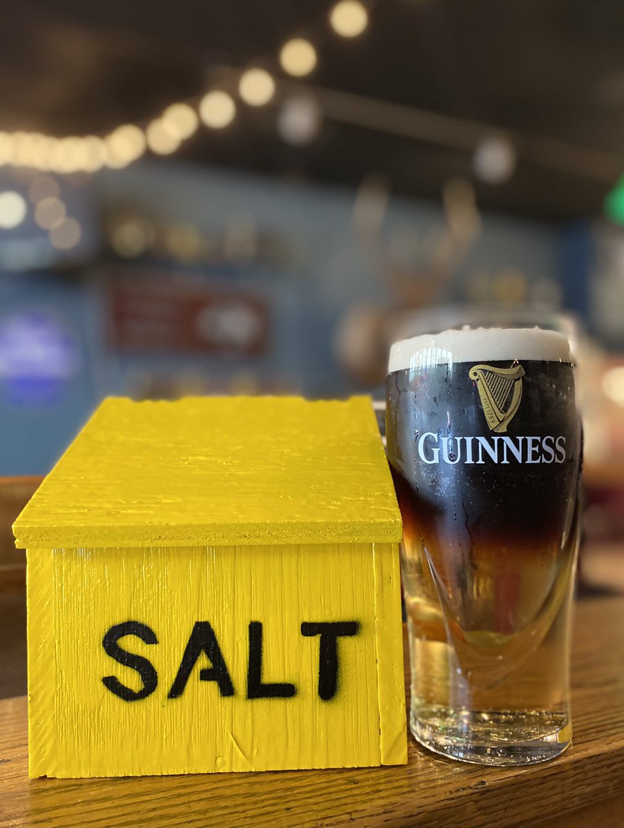 thebrokenplate's tweet image. We’ll be celebrating Ascension day with $4 @charmcitymead Salt Box Sunrise and Salt Bites (Guinness and Salt Box Sunrise) at Frazier’s on the Avenue all day Friday 4/14. (Fun fact: That was where the salt box idea was born.)

Go #teamsaltbox
#baltimoresaltbox #saltboxascensionday