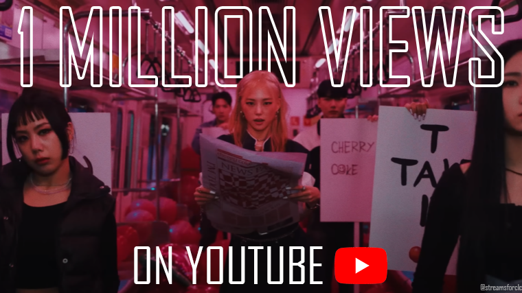 StreamsForCLC's tweet image. [🎊]  Cherry Coke has surpassed 1,000,000 views in 7 hours!

 #CHERRYCOKE #YEEUN #JANG_YEEUN #THE_BEGINNING #장예은 @superbellcom #CLC
