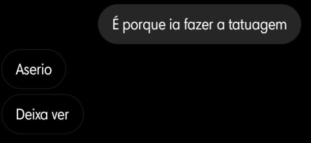 Alguém:"Porque é que te irritas tão facilmente?"
Pelo simples motivo: