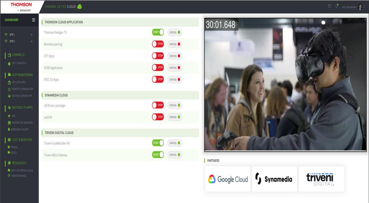 Triveni Digital and THOMSON BROADCAST Team Up to Simplify #ATSC3.0 Delivery With #nextgentv  Network Operations Center
trivenidigital.com/newsroom/press…

#broadcastmedia #broadcasting #broadcastengineering