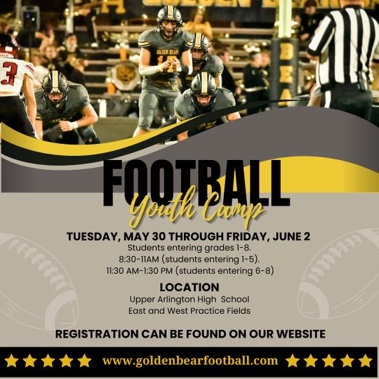 jbuttermore2's tweet photo. Reminder to register for Youth Camp! https://t.co/bOivSdJuEJ