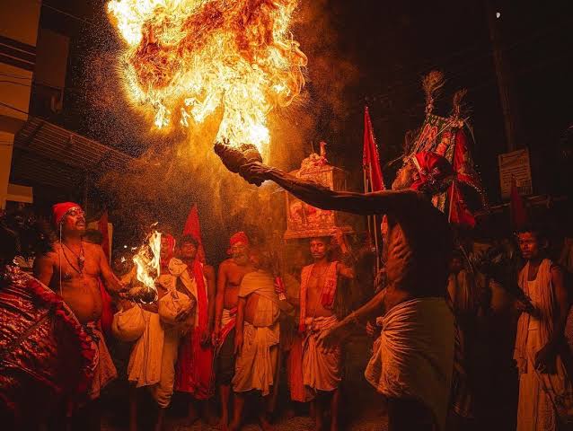 TaraTariniPith's tweet photo. During ancient period Danduas used to assemble at Tara Tarini & with some hard rituals culminate their Danda on Sankranti day.
But that tradition was changed. Danda groups increased abnormally & now they culminating in their own locality instead of Tara Tarini
VC: #GanjamCalling https://t.co/WittbLYfD6
