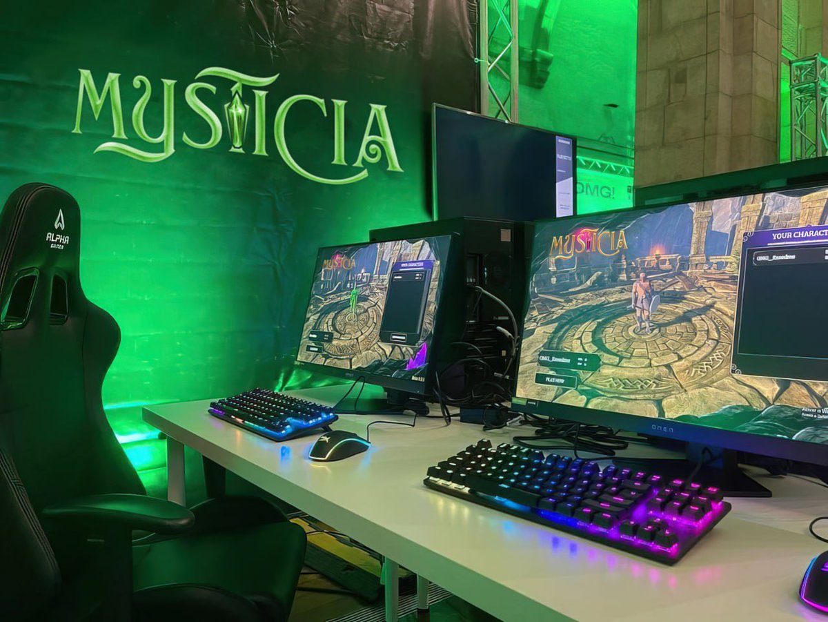 💎 We would like to express our sincere gratitude to all the players who showed tremendous enthusiasm towards Mysticia at the recent OMG conference!

✨ Thank you for your continued support, and we can't wait to see you all in Mysticia!
