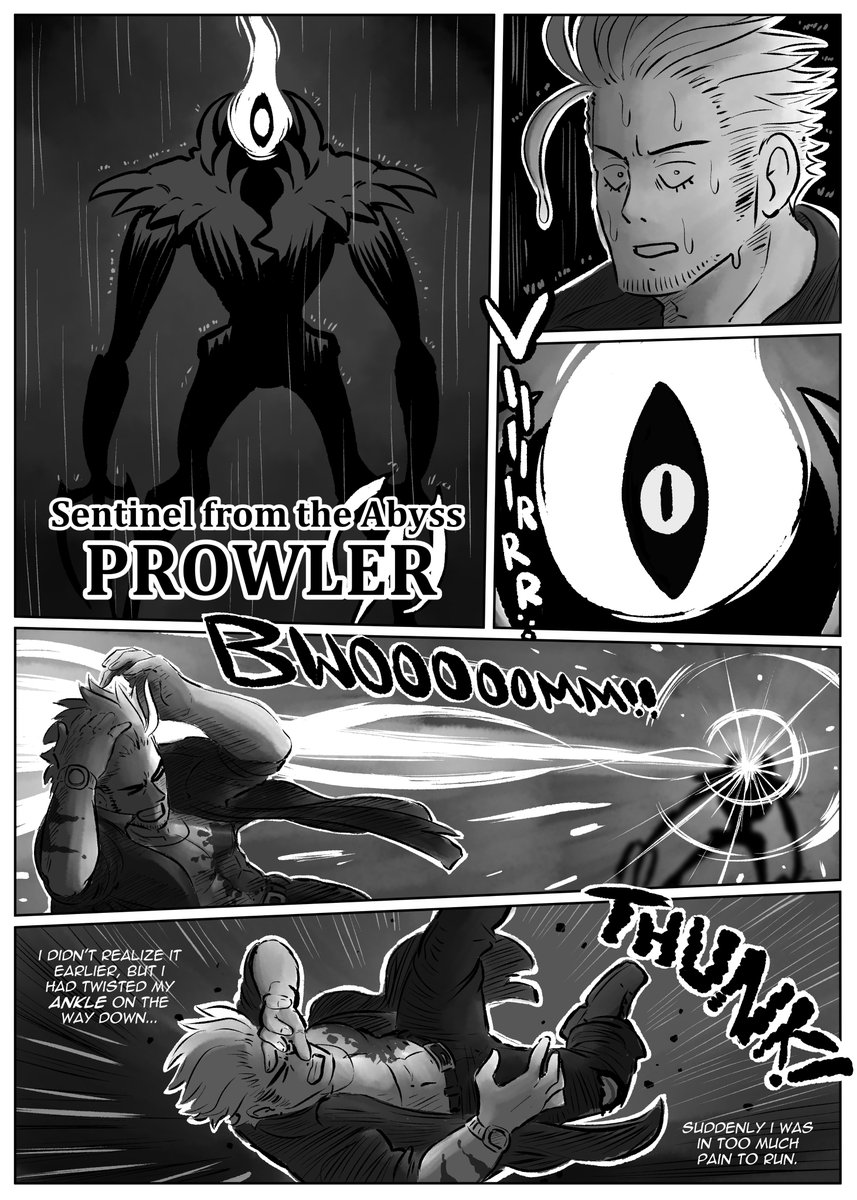 SPOILERS FOR CH 30 OF DOWNTOWN DUNGEON
This is how Corbel got his scars.