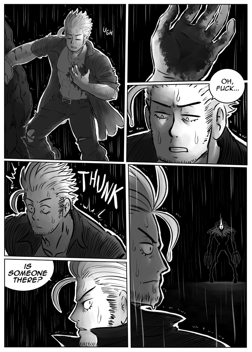 SPOILERS FOR CH 30 OF DOWNTOWN DUNGEON
This is how Corbel got his scars.
