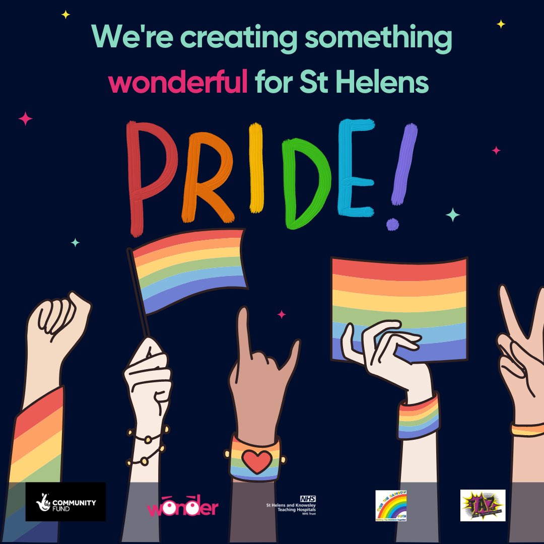wonderarts_nw's tweet photo. Thanks to @TNLComFund we’re working with young people from the LGBTQ+ community &amp; Artist Michelle Wren to create something WONDERFUL for St Helens Pride. 

This special project is open to anyone from the LGBTQ+ community aged 13-19.

For more info email danielle@wonderarts.co.uk https://t.co/wAceoDImxE