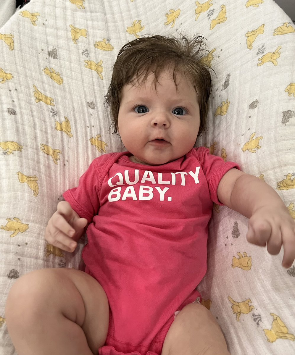 iamjjb's tweet photo. When she’s finally big enough for her @obvious_shirts 🥹 https://t.co/E9YDpWIp9d