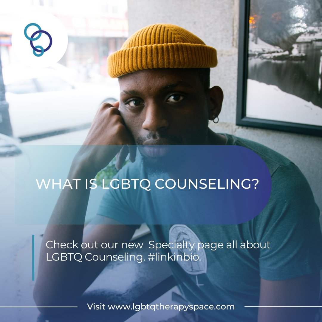 LGBTQTherapySp's tweet photo. LGBTQ counseling is a specialized form of therapy designed to help individuals and couples who identify as lesbian, gay, bisexual, transgender or queer, or are simply questioning that identity.

https://t.co/CuO75HG9HQ https://t.co/nXYDpw0ZqI