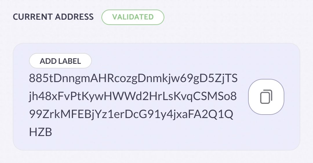 MangicBangic's tweet photo. @RINOwallet Thanks for the giveaway, here is my wallet: 885tDnngmAHRcozgDnmkjw69gD5ZjTSjh48xFvPtKywHWWd2HrLsKvqCSMSo899ZrkMFEBjYz1erDcG91y4jxaFA2Q1QHZB https://t.co/b93fCPqhUV