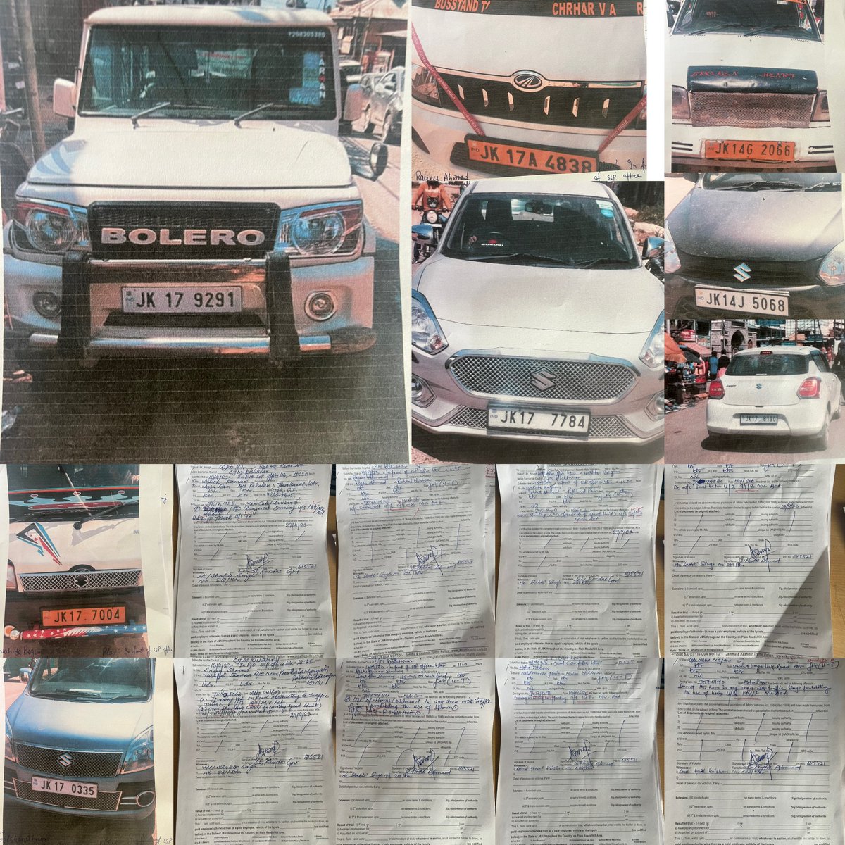 SSPKishtwar's tweet photo. *#Operation3rdEye 13 Traffic Violators challaned, Challans Sent at Their Residences: Kishtwar Police*
#RashDriving, #WithoutSeatBelt & #WrongParking https://t.co/lMsKuvzdrr