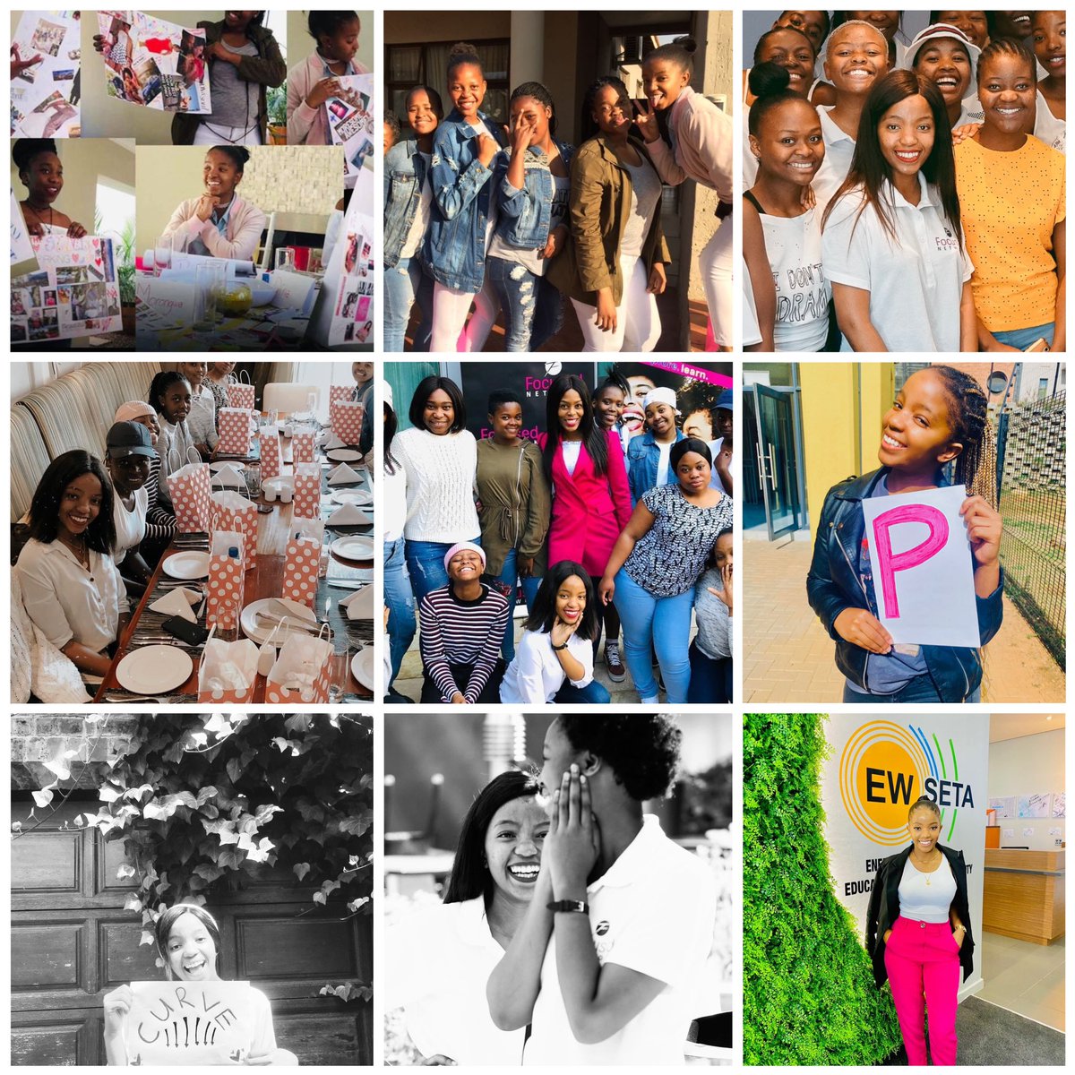 FocusedNetwork's tweet photo. Focused girls, please stand up &amp; join us in celebrating one of our own. Mmapaseka Kgopotso was graduating at the University of Johannesburg today. 

Reminding all of us that we are destined for greatness &amp; should always pursue our dreams. #focusednetwork #focusedgirlsrock https://t.co/MkUQ6rFGBd