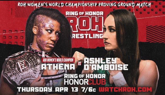 DorbyAllen's tweet photo. Ring of Honor tonight 😍 https://t.co/jZBRN7QMps