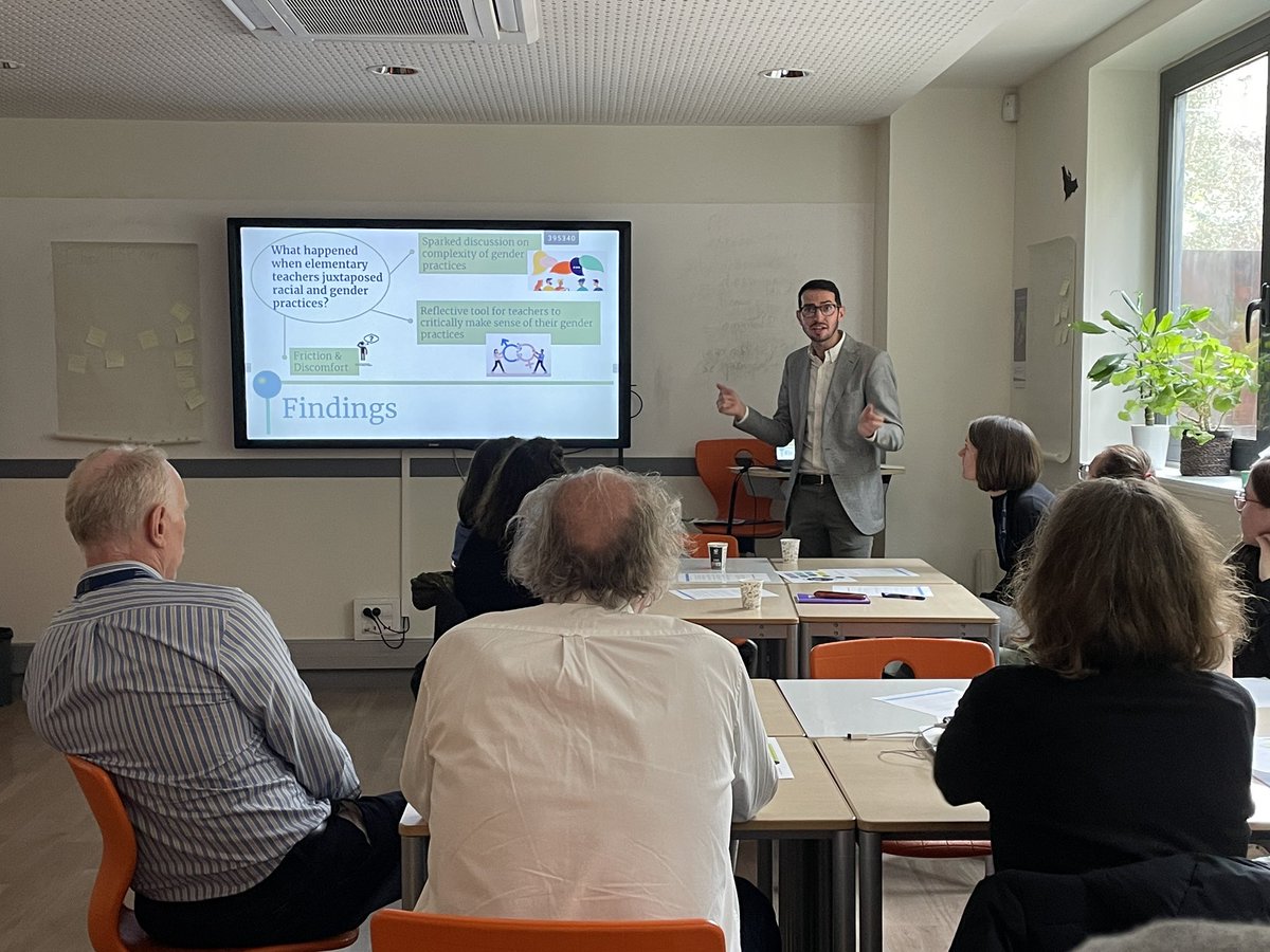 isparisedu's tweet photo. As a keynote speaker for our staff Professional Learning day, @michaelinschool introduced how the juxtaposition of race and gender can be a useful strategy for promoting critical reflection and discussion of school practices. (2 of 3) https://t.co/8FBewBJsKX
