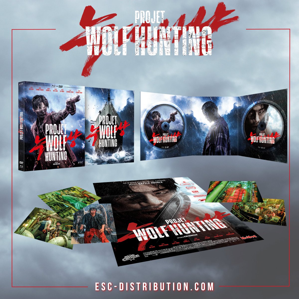 ESC_Films_'s tweet photo. 🩸 Découvrez en exclusivité les visuels définitifs du digipack de Projet Wolf Hunting
👉 Bénéficiez d'une réduction de 10% en le précommandant : https://t.co/tMbYFMIQKy
#ProjetWolfHunting #PWH #ProjectWolfHunting https://t.co/YMa5MiIrxF