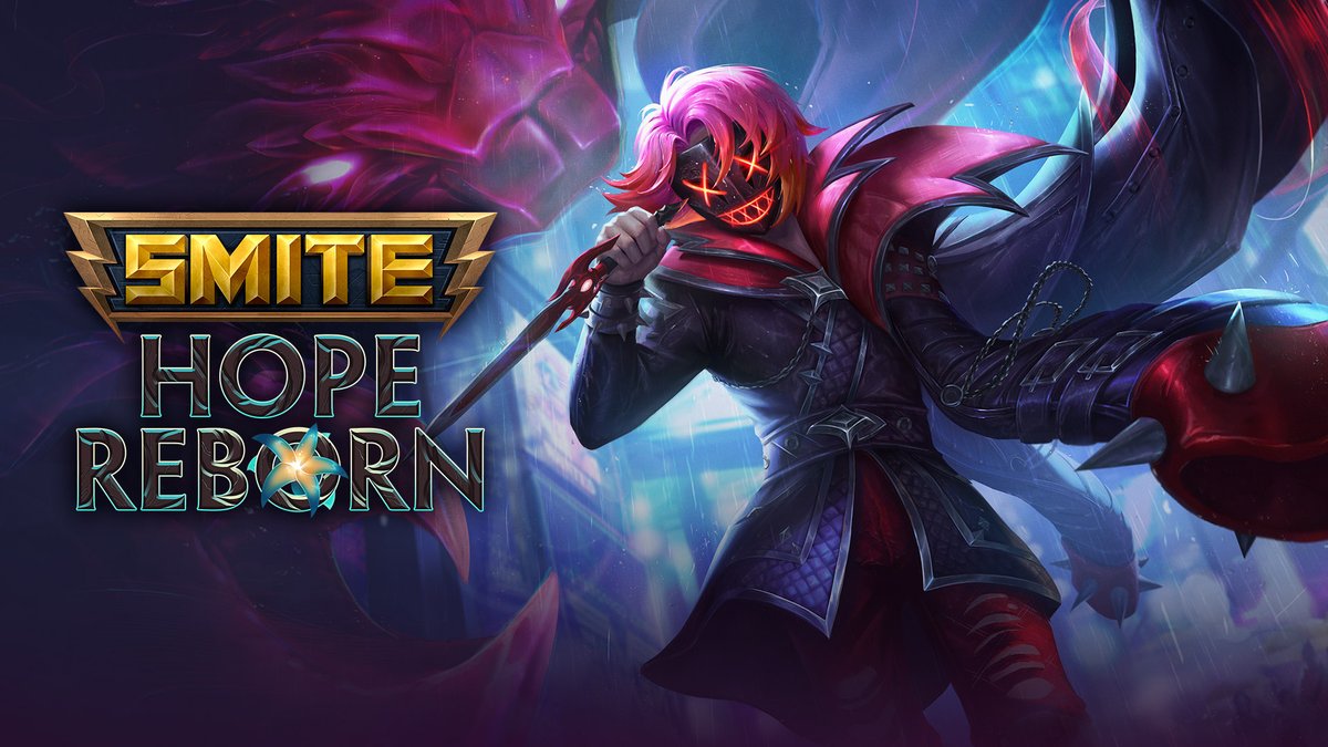 SMITEGame's tweet photo. Who's ready to take a look at some incredible art from the Light Weaver Update?!

Let's kick things off with the new skins coming in the second chapter of our Hope Reborn Event!

⚡ Oni Adventurer Athena
⚡ Spectral Shifter The Morrigan
⚡ Mischief Maker Charybdis
⚡ Meowi Maui https://t.co/mD8vyAHiKX