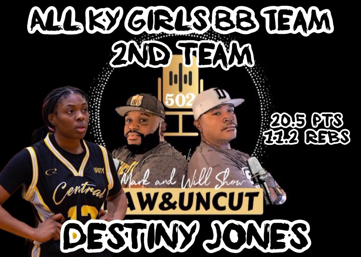 54SportsNetwork's tweet photo. Mark and Will Show’s All Kentucky Girls Basketball 2nd Team …. @DestinyJones012 @LouCentral_GBB https://t.co/XBvWCFhZO5