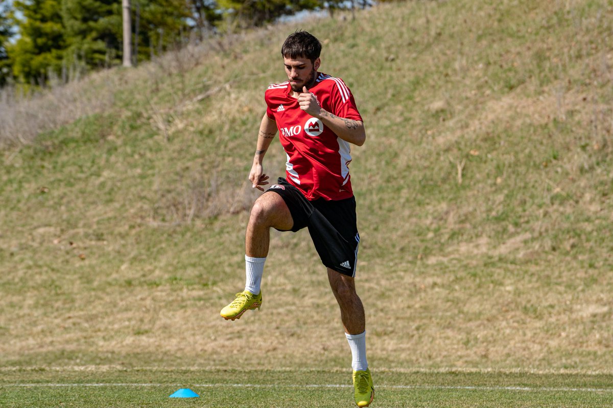 TorontoFCII's tweet photo. Ramping up for our Home Opener 🔥

#TFCLive https://t.co/P5Ae3P4vJF