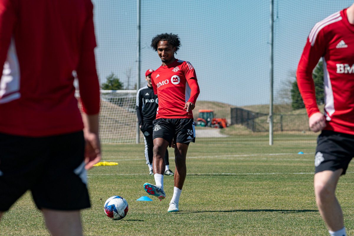 TorontoFCII's tweet photo. Ramping up for our Home Opener 🔥

#TFCLive https://t.co/P5Ae3P4vJF