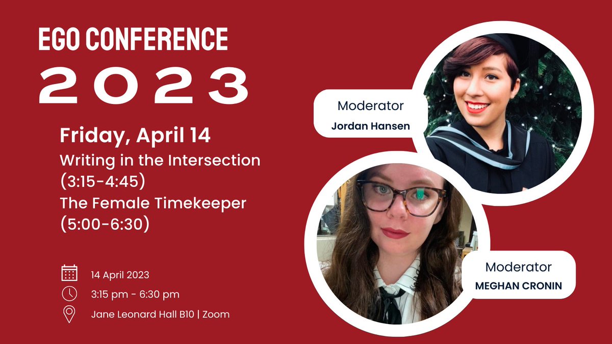 IUPLitCrit's tweet photo. 👀Tomorrow is the first day of the English Graduate Organization’s Spring 2023 Conference!
📝Check out the panel information for Friday!
✅To view the entire schedule, visit: https://t.co/RDfr0oiiFV
#iuplitcritgradego #iupgradego #conference #englishconference #englishphd https://t.co/G7Q45QviZy