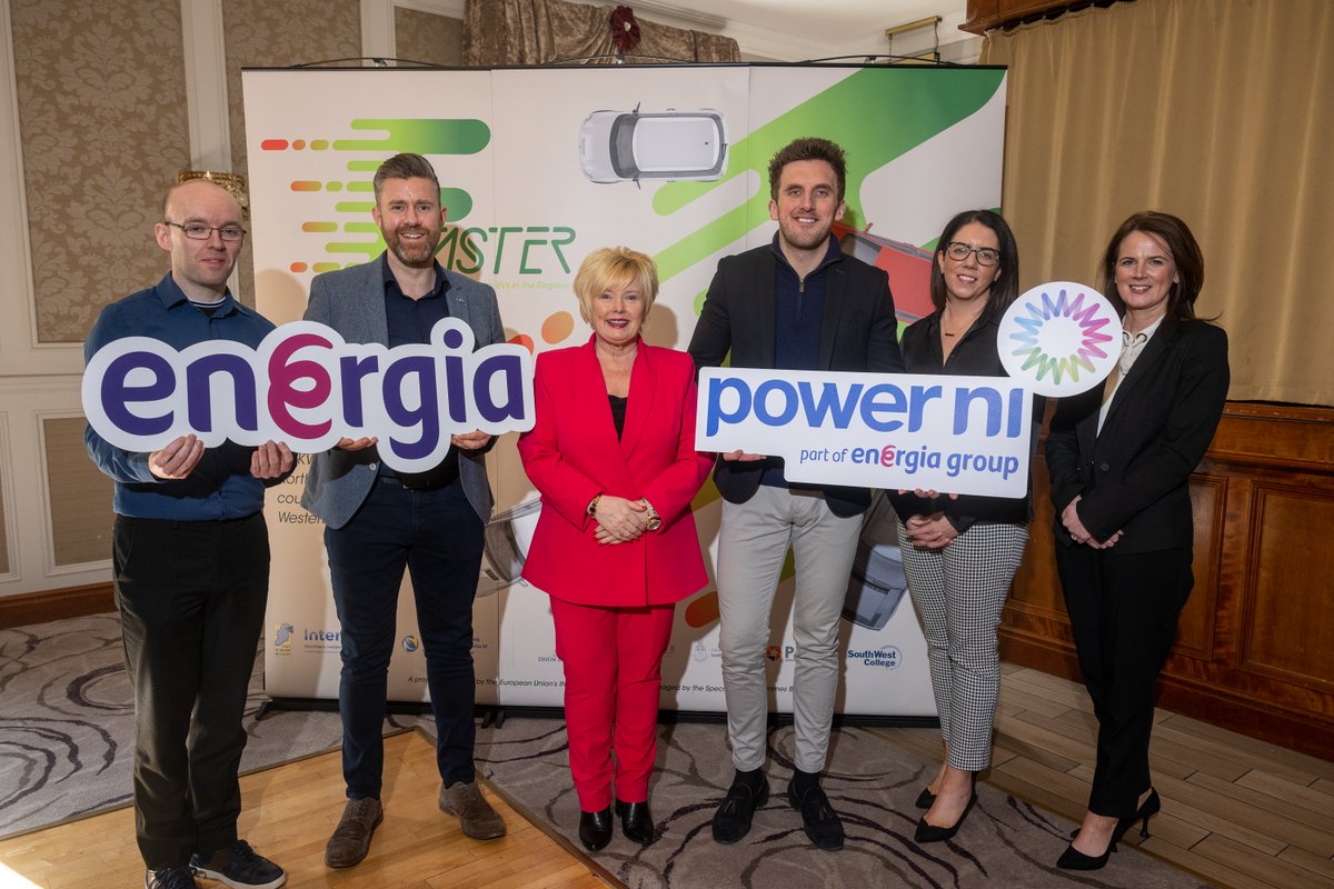 EnergiaEnergy's tweet photo. Our mission at Energia is to drive towards a greener and fairer future. Our latest partnership with #FASTERProject supports our mission.
The #FASTERProject promotes the transition to electric vehicles; as part of our partnership, we will share their webinars on our channels. https://t.co/0HnSMDtb7R